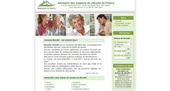 Desktop Screenshot of annuaire-retraite.com